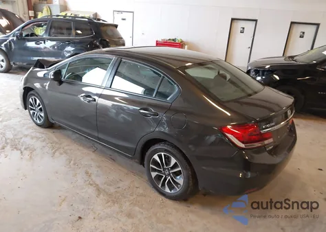 2013 Honda Civic Ex из США, поврежденный, VIN 19XFB2F85DE028354
